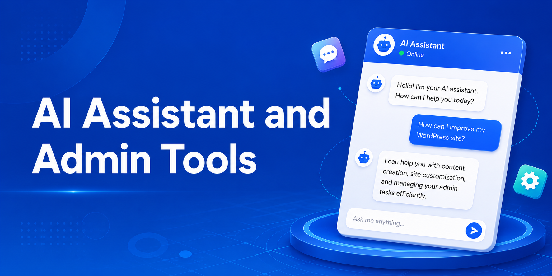 AI Assistant & Admin Tools
